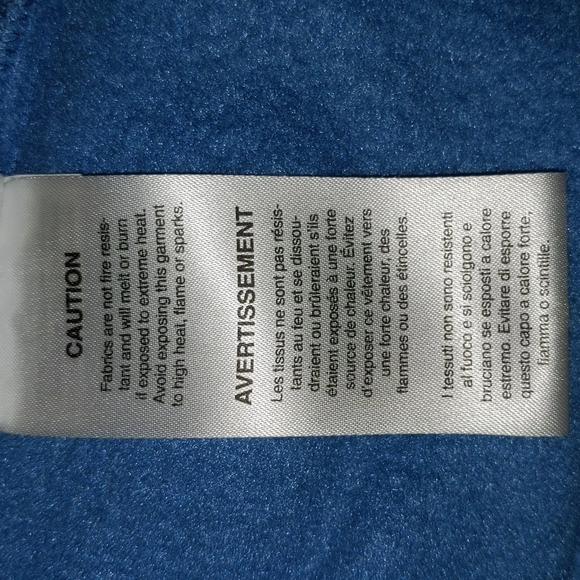 Columbia fleece jacket with zippered pockets and drawstring waist Sz L - Picture 9 of 10